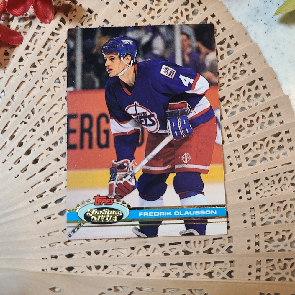 Fredrik Olausson Winnipeg Jets SPORTS Trading Card